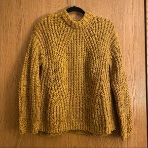 Universal Thread Golden Yellow Knit Sweater